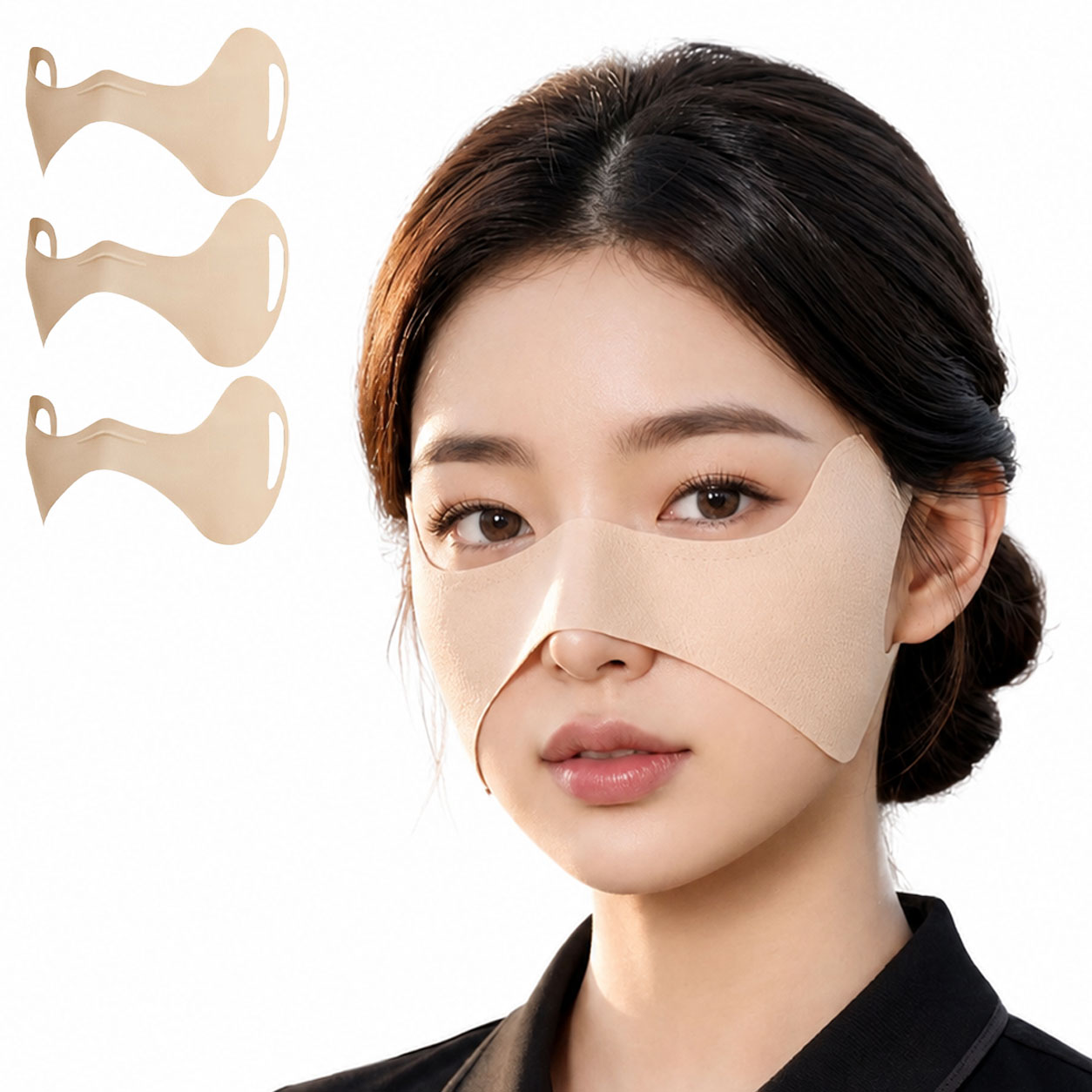 추천! 자외선차단 인증 3개입 아우라핏 스포츠마스크 5종 필수