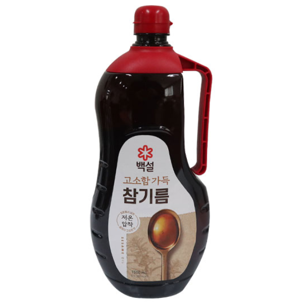 추천 인기 백설 고소함가득 참기름 500ml 2개 10개 필수!
