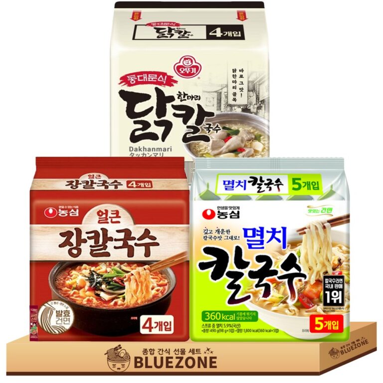 추천 인기 농심 얼큰 장칼국수 103g 10개 필수 구매!