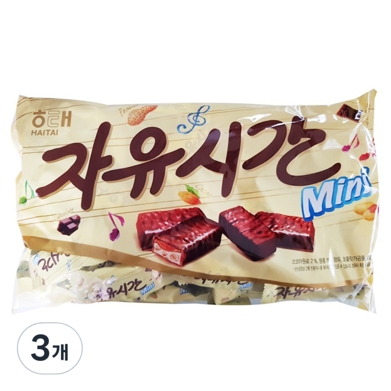추천! 자유시간 초콜릿바 10가지 인기 상품 지금 바로 확인하세요