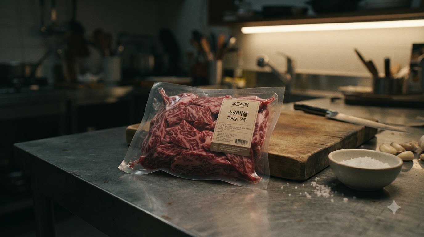 집에서 굽는 소갈비살, 대용량 소분이 늘 망설여졌다면 200g 소포장 5팩을 눈여겨볼 이유 상품 연출 이미지 3